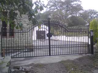Iron gates