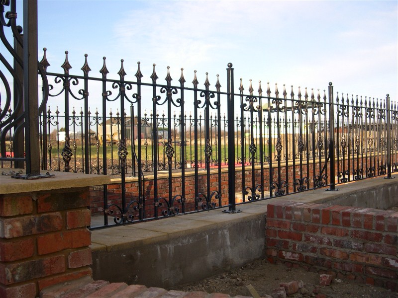 wrought iron railings