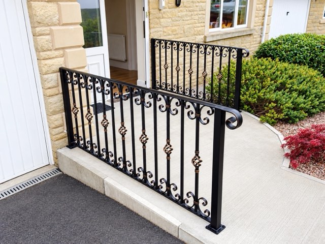 Wrought Iron Handrails